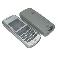 Sony Ericsson J230 - Корпус в сборе (Цвет: серебро)