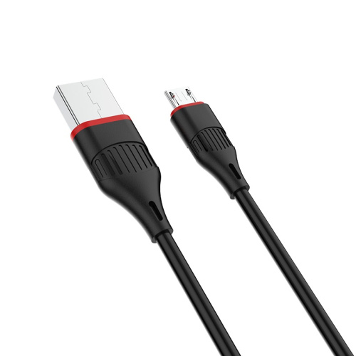 USB micro USB "BOROFONE" BX17 1M 2.0A (черный)  фото 4