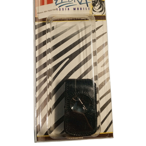 Кожаный чехол для телефона Maxon MX 7920/7922 "Alan-Rokas" серия "Zebra" натуральная кожа фото 6