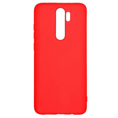 Панель для Xiaomi Redmi 9 силиконовая (Цвет: красный)