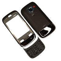 Nokia C2-02/C2-03 - Корпус в сборе с клавиатурой (Цвет: черный)