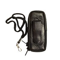 Кожаный чехол для телефона Sony Ericsson T100 "Alan-Rokas" серия "Zebra" натуральная кожа