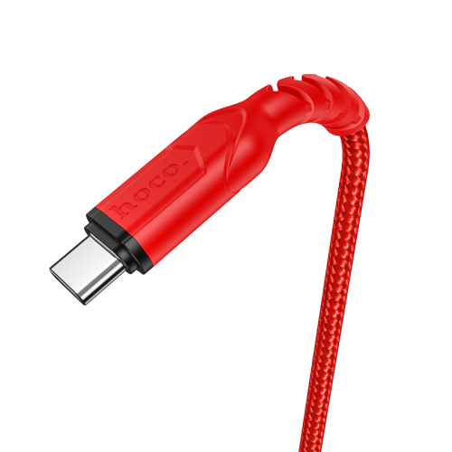 USB to Type C "HOCO" X59 1M (Цвет: красный) фото 4