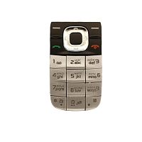 Клавиатура для Nokia 2760/2660 с русскими буквами (черная/серебро)