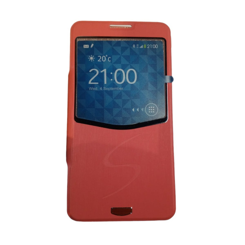 Чехол-книжка для Samsung Note 3 (N9000/N9005) (Цвет: розовый) "Baseus" UltraThin  