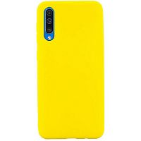 Панель для Samsung A50/A50S/A30S (A505/A307) силиконовая (Цвет: желтый)