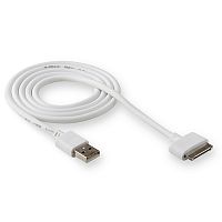 USB для IP 4/4S/iPad2/3 (Цвет: белый) тех.пак