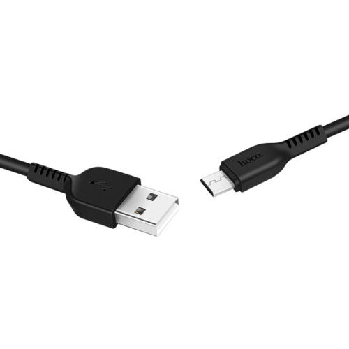 USB micro USB "HOCO" X20 1M 2.0A (черный) фото 5