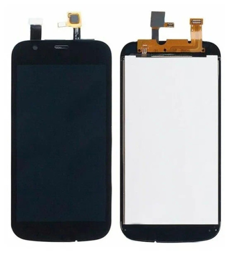 Дисплей для Nokia 1 (TA-1047/TA-1056) модуль с тачскрином (Цвет: черный)