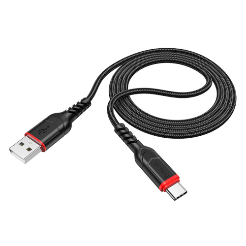 USB to Type C "HOCO" X59 1M (Цвет: черный)  фото 3