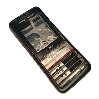Sony Ericsson G502 - Корпус в сборе (Цвет: черный)