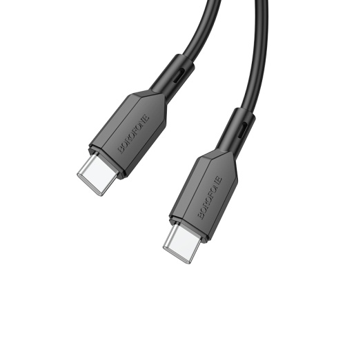 USB для Type-C/Type-C "Borofone" BX70 3.0A 60W 1m черный фото 3