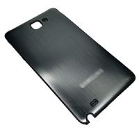 Samsung i9220/N7000 Galaxy Note - Задняя крышка (Цвет: серый металлик)