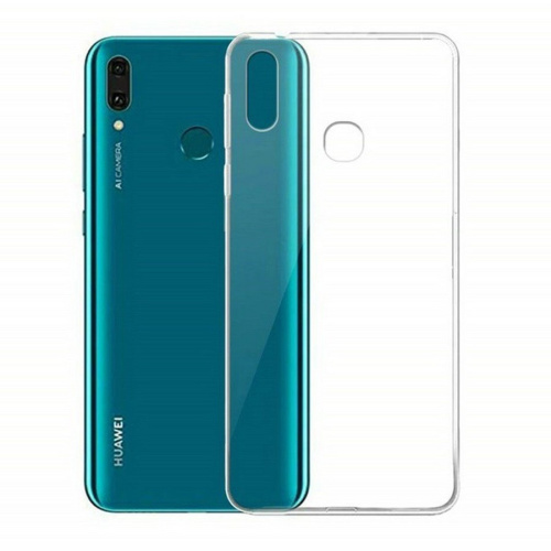Панель для Huawei Honor 8A/Y6 (2019)/Y6s силиконовая 0.6 мм (Цвет: прозрачный)