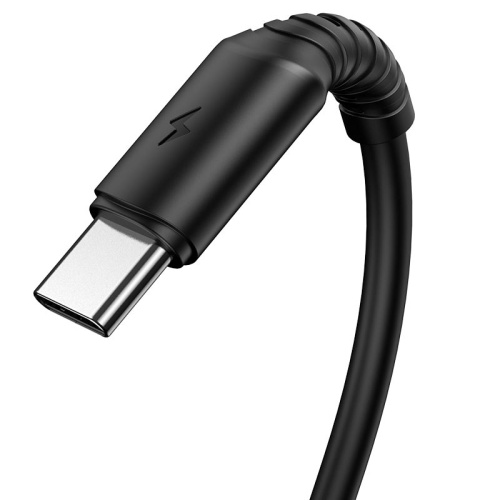 USB to Type C "BOROFONE" BX47 3.0A 1M (Цвет: черный)  фото 5