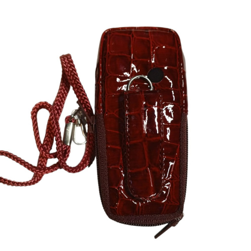 Кожаный чехол для телефона Nokia 6230 "Alan-Rokas" серия "Absolut" (красный) натуральная кожа