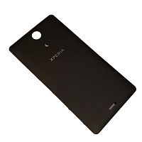 Sony Xperia ZR M36h/C5502/C5503 - Задняя крышка (Цвет: черный)