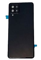 Samsung A225 Galaxy A22 - Задняя крышка (Цвет: черный) со стеклом камеры 