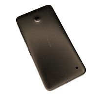 Nokia 630/635 Lumia - Задняя крышка (Цвет: черный), ( ОРИГИНАЛ 100%) б/у в отличном состоянии