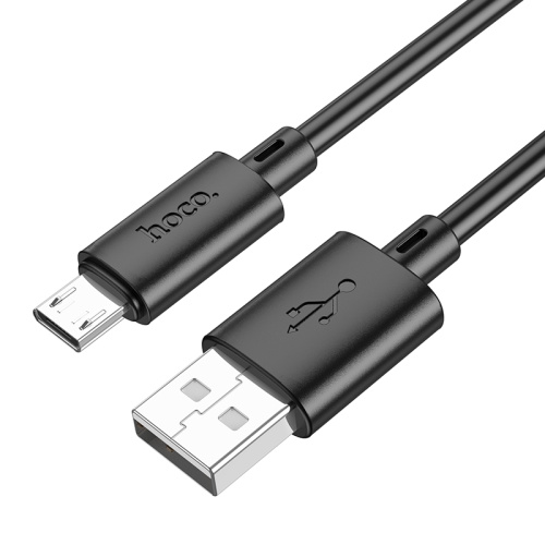 USB micro USB "HOCO" X88 1M 2.4A (черный)  фото 4