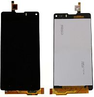 Дисплей для ZTE Nubia Z5S Mini/Nx403a в сборе с сенсорным стеклом (черный)