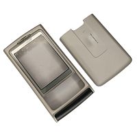 Nokia 6270 - Передняя и задняя панель корпуса (Цвет: серебро/белый)