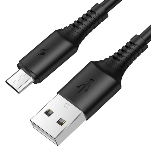 USB micro USB "BOROFONE" BX47 1M (черный) фото 6