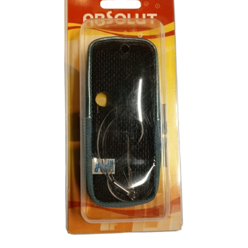 Кожаный чехол для телефона Nokia 6020 "Alan-Rokas" серия "Absolut" (аквамарин) натуральная кожа фото 2