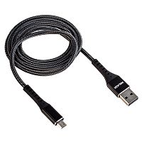 USB micro USB "WALKER" C780 3.1A 1M (Цвет: черный)