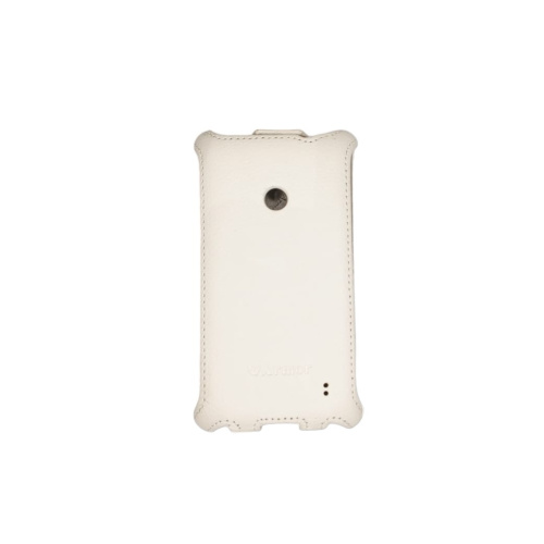 Чехол-книжка для Nokia 520/525 Lumia (Цвет: белый) вертикальный чехол-флип фото 3