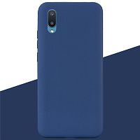 Панель для Samsung A02/M02 (A022/M022) силиконовая (Цвет: темно-синий)