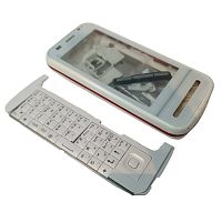 Nokia C6-00 - Корпус в сборе с клавиатурой (Цвет: белый)