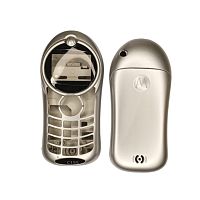 Motorola C155 - Передняя и задняя панель корпуса (Цвет: серебро)