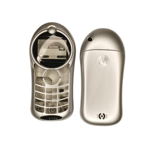 Motorola C155 - Передняя и задняя панель корпуса (Цвет: серебро)