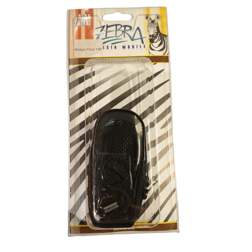 Кожаный чехол для телефона Philips 120 "Alan-Rokas" серия "Zebra" натуральная кожа фото 5