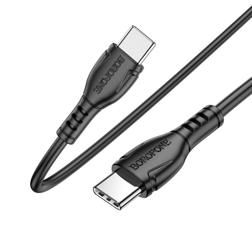 USB для Type-C/Type-C "Borofone" BX51 3.0A 60w 1m черный фото 3