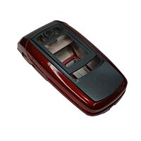 Samsung E720 - Корпус в сборе (Цвет: красный)