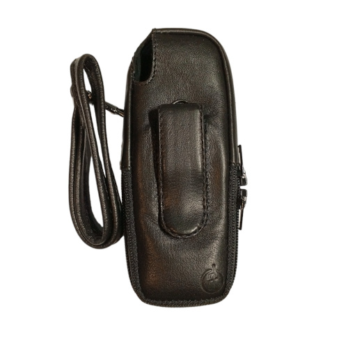 Кожаный чехол для телефона Motorola T180 "Alan-Rokas" серия "Zebra" натуральная кожа фото 2