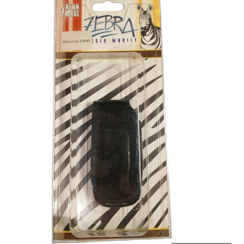 Кожаный чехол для телефона Motorola V3690 "Alan-Rokas" серия "Zebra" натуральная кожа фото 5