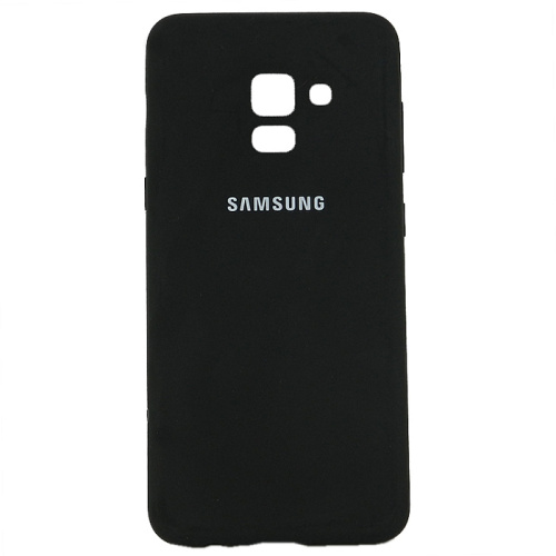 Панель для Samsung A40s (A3050) силиконовая NEW (Цвет: черный)