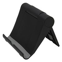 Подставка для телефона/планшета AMFOX S059 с регулировкой угла наклона, черная