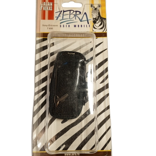 Кожаный чехол для телефона Sony Ericsson T600 "Alan-Rokas" серия "Zebra" натуральная кожа фото 5
