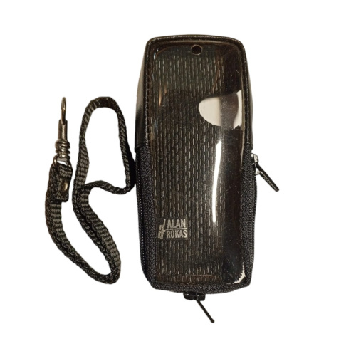 Кожаный чехол для телефона Nokia 3200 "Alan-Rokas" серия "Zebra" (черный) натуральная кожа  фото 3