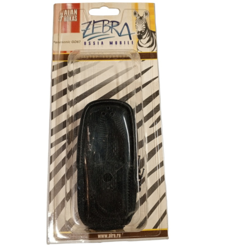 Кожаный чехол для телефона Panasonic GD67 "Alan-Rokas" серия "Zebra" натуральная кожа фото 5