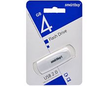 USB Flash 4 GB Smart Buy Scout (Цвет: белый) 