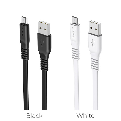 USB micro USB "HOCO" X23 1М 2.1A (белый) фото 3