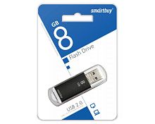 USB Flash 8 GB Smart Buy V-Cut (Цвет: черный) 