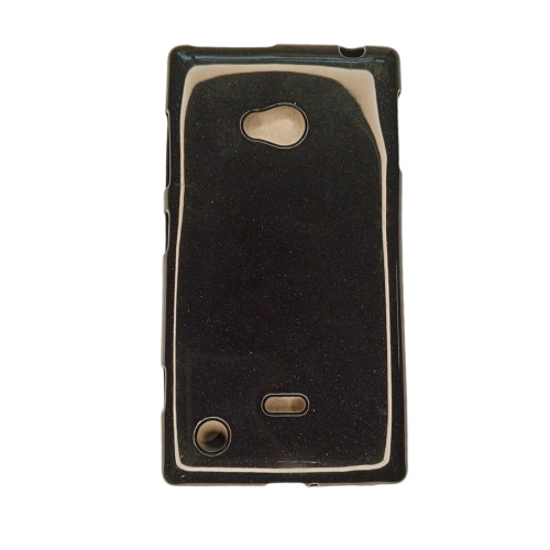 Чехол-накладка для Nokia 720 Lumia силиконовая (Цвет: черный)