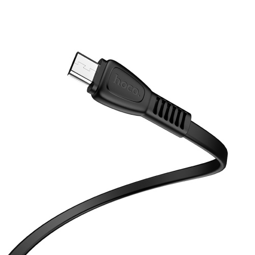 USB micro USB "HOCO" X40 Noah 1M 2.4A (Цвет: черный)  фото 4