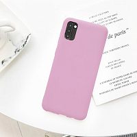 Панель для Samsung A51 (A515) силиконовая (Цвет: розовый)